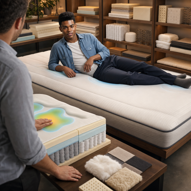 Adaptive Pressure-Distribution Mattress