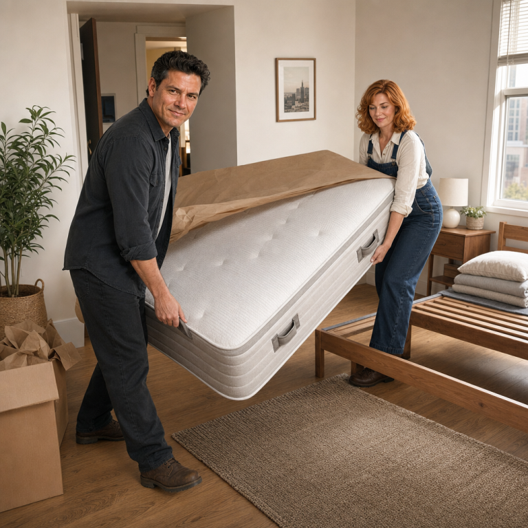 Apartment-Friendly Easy-Move Mattress