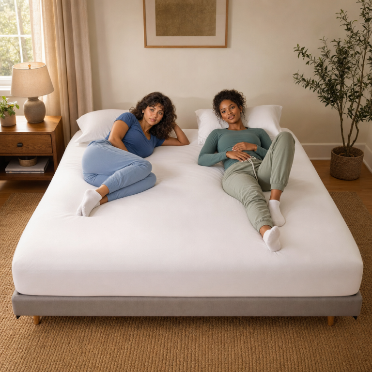Different-Sleep-Position Couples Mattress
