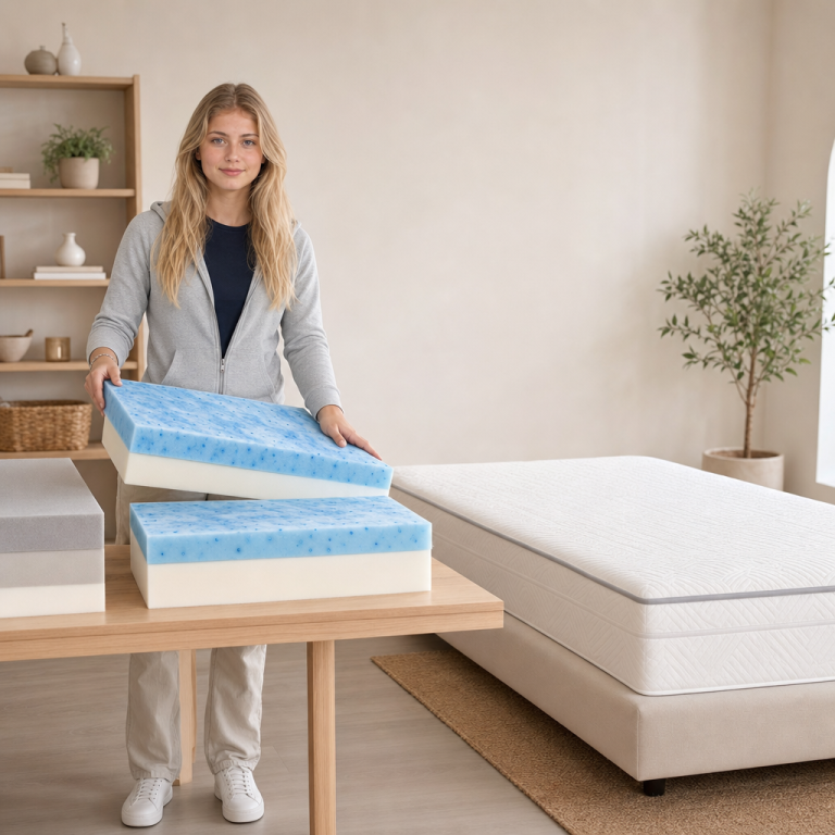 Gel-Infused Foam Mattress