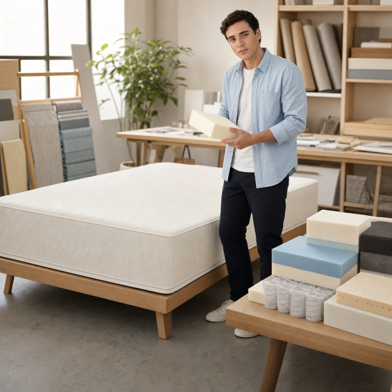 High-Density Polyfoam Mattress