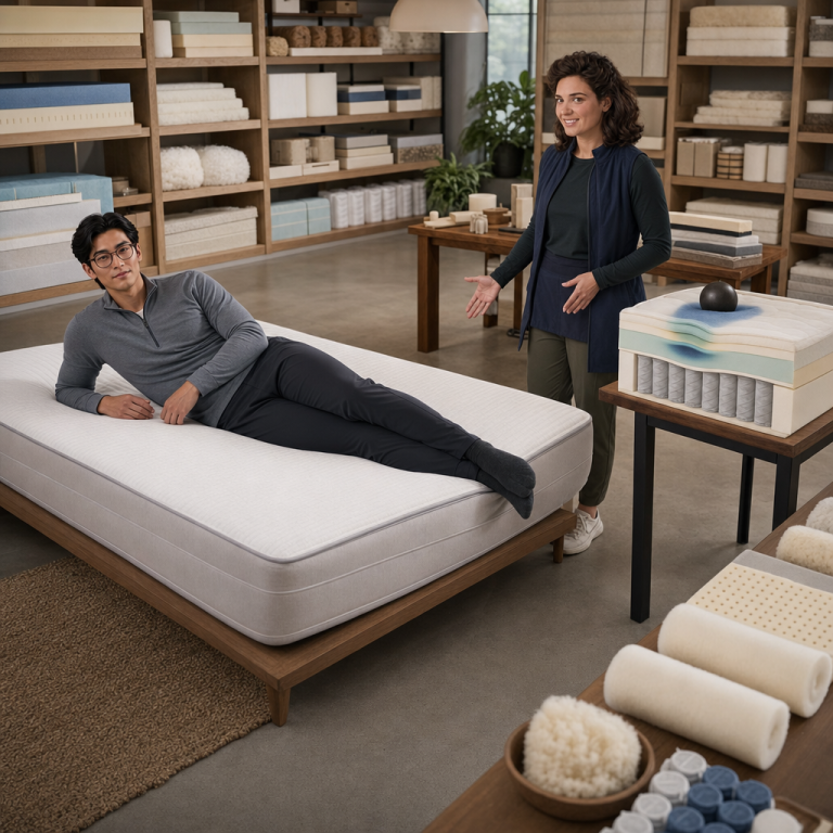 Low-Sinkage Support Mattress
