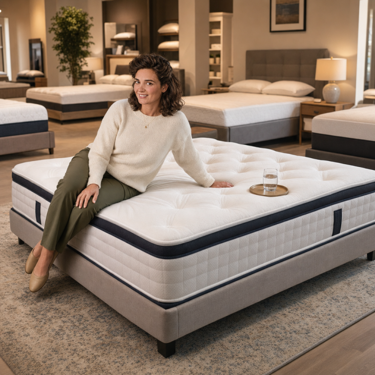 Quiet-Movement Mattress