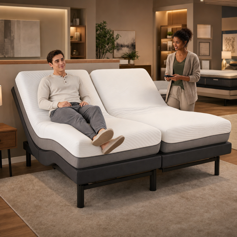 Split-Head Adjustable Mattress